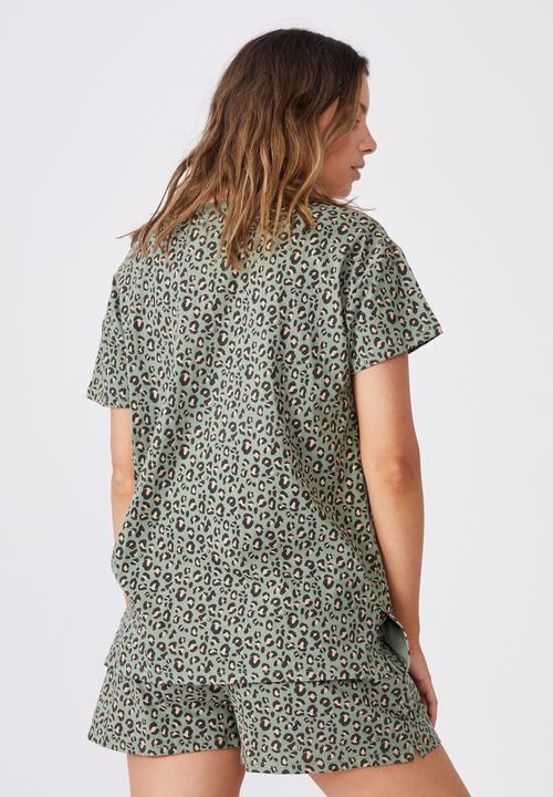 Cotton On - Jersey sleep T-shirt - khaki 