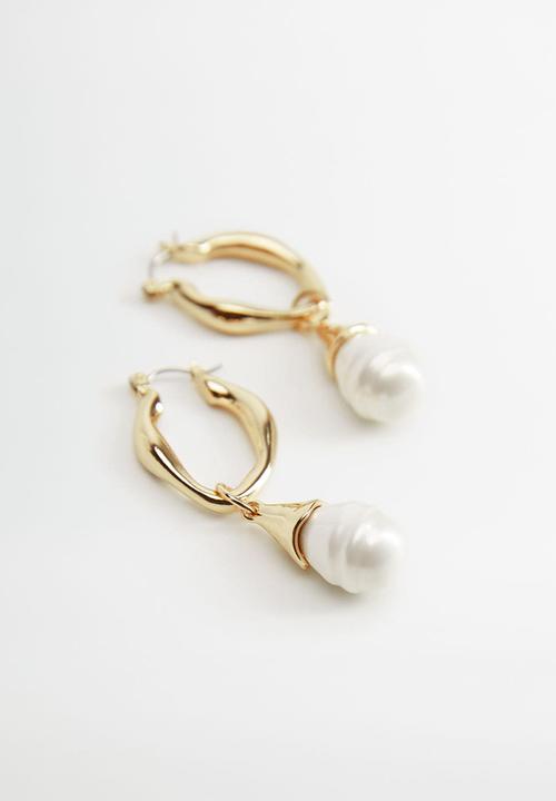 MANGO - Gisele earrings - gold