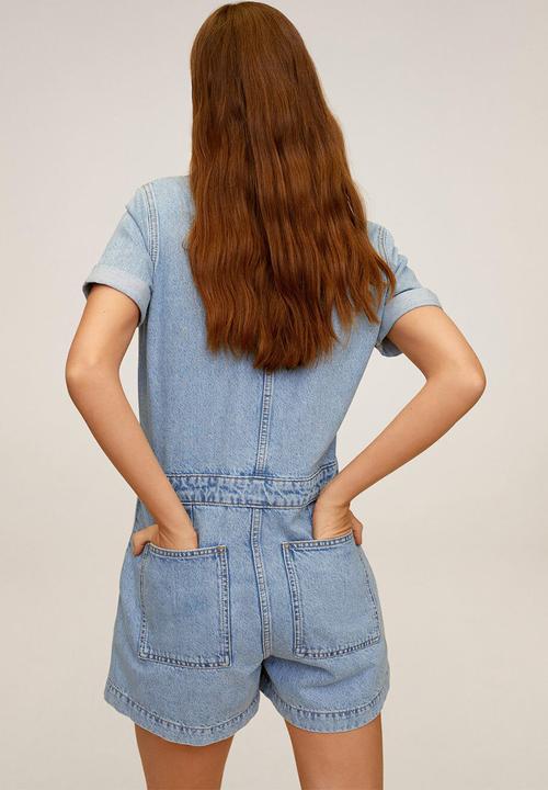 MANGO - Marta playsuit - blue
