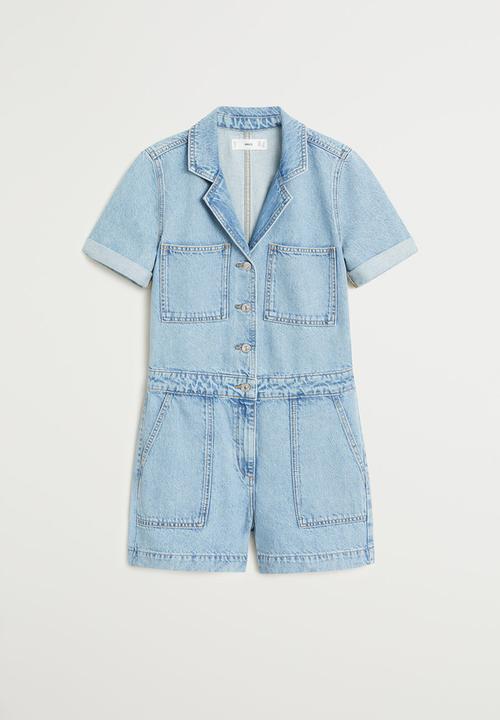 MANGO - Marta playsuit - blue