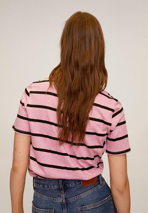MANGO - Chalove T-shirt - pink