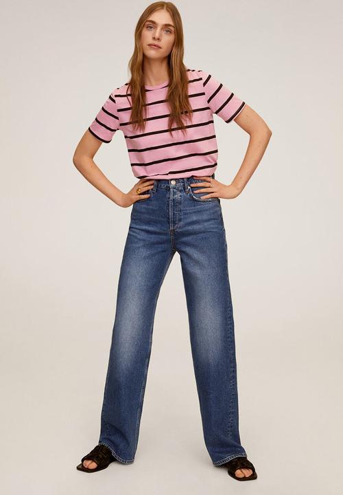 MANGO - Chalove T-shirt - pink