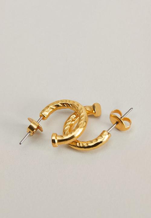 MANGO - Turto earrings - gold