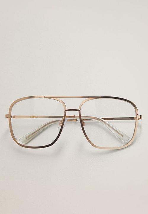 MANGO - Optical sunglasses - gold