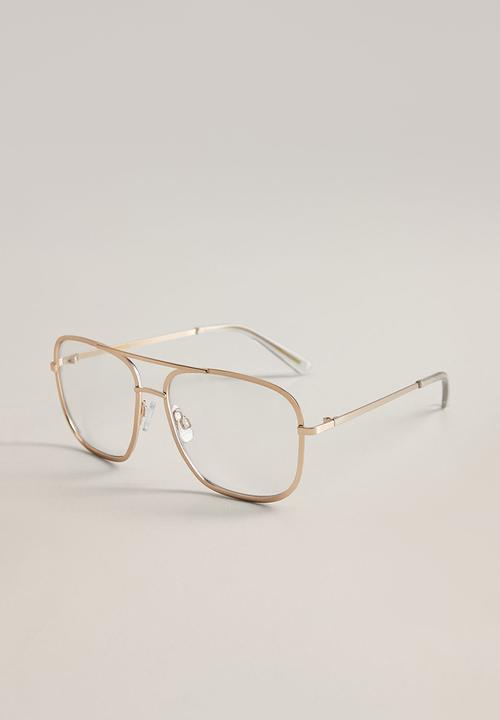 MANGO - Optical sunglasses - gold