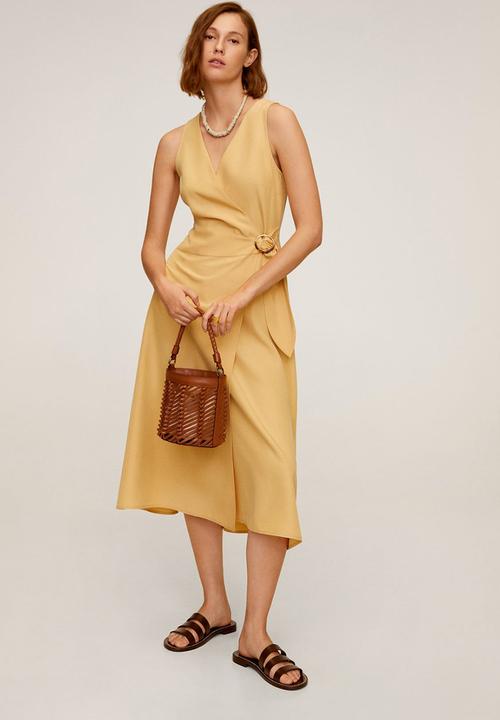 MANGO - Cala dress - yellow