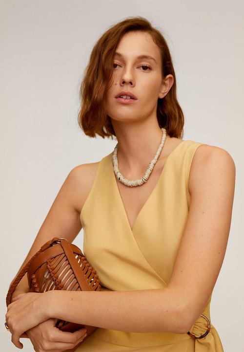 MANGO - Cala dress - yellow