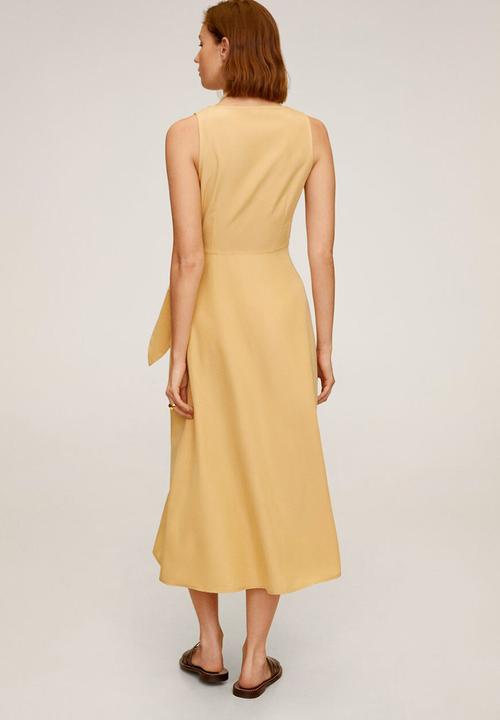 MANGO - Cala dress - yellow