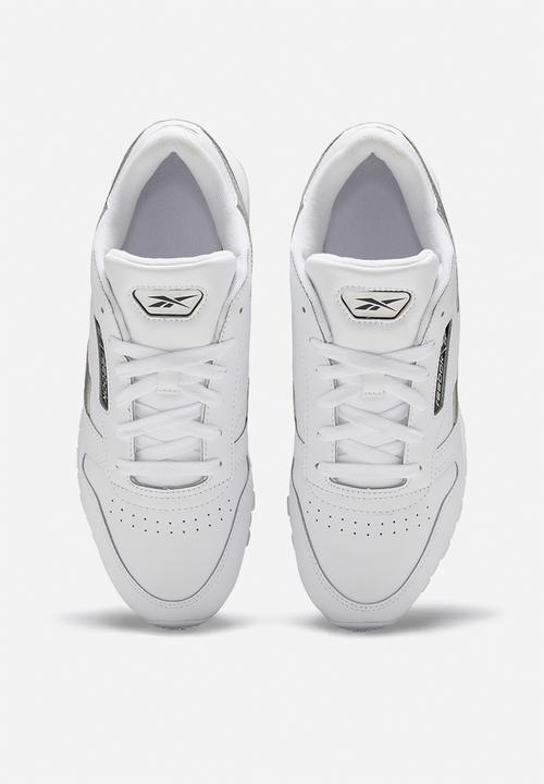 Reebok - Classic leather - white / silver met. / white