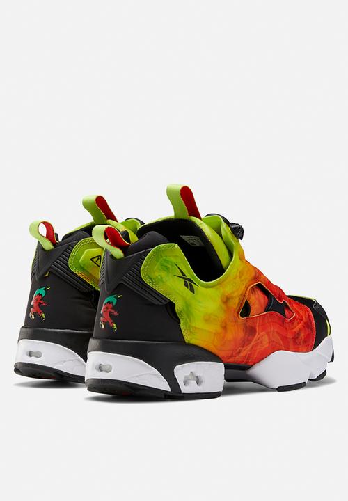 Reebok - Instapump Fury OG - black/white/instinct red