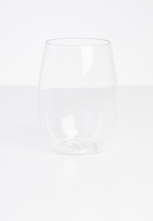 Govino - Safe wine glass red - set of 4