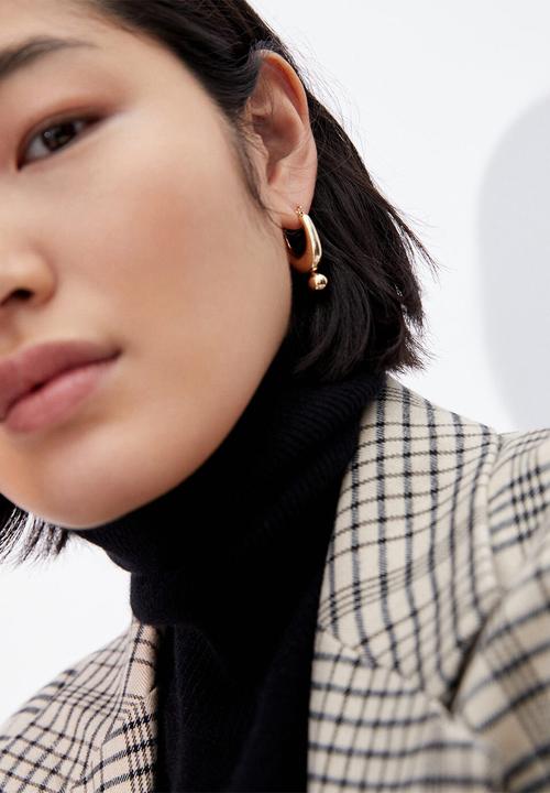 MANGO - Earrings martia - gold