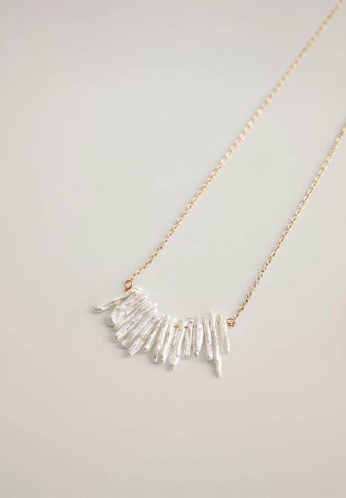 MANGO - Clemens necklace - gold