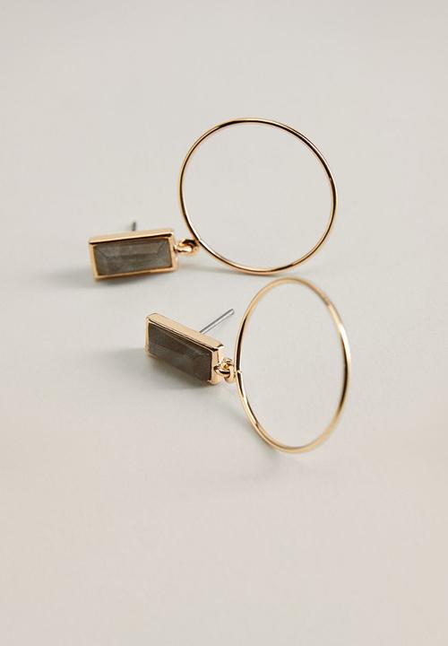 MANGO - Anahulu earrings - gold