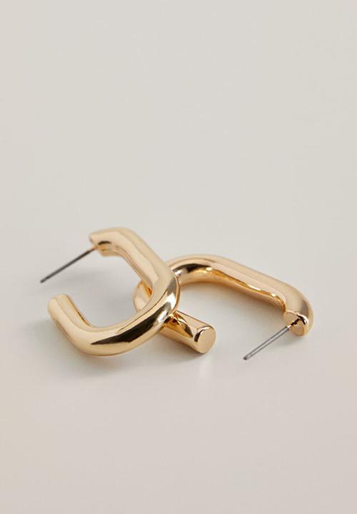 MANGO - Saffi earrings - gold