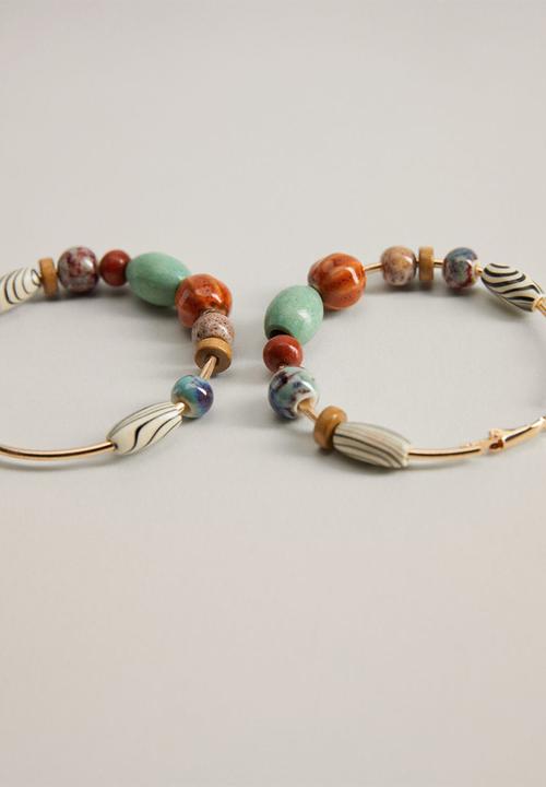 MANGO - Kauai earrings - gold