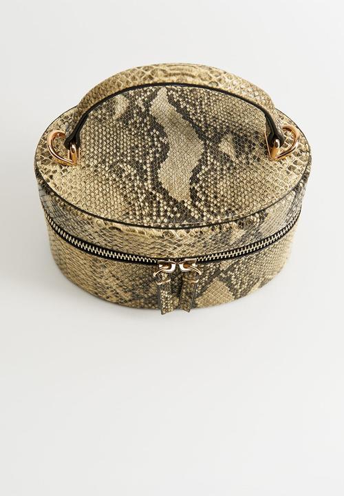 MANGO - Serbia bag - beige & khaki