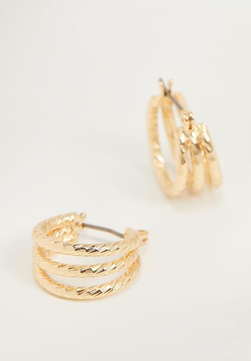 MANGO - Sarah earrings - gold