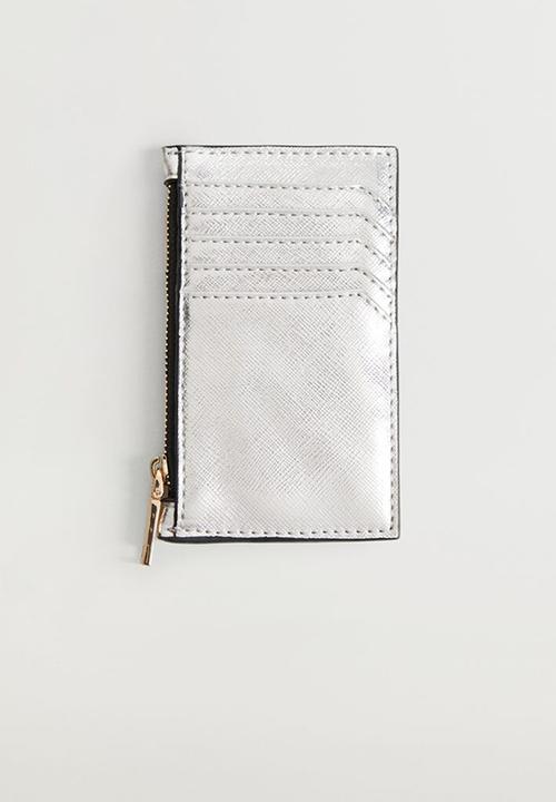 MANGO - Brais card holder - silver