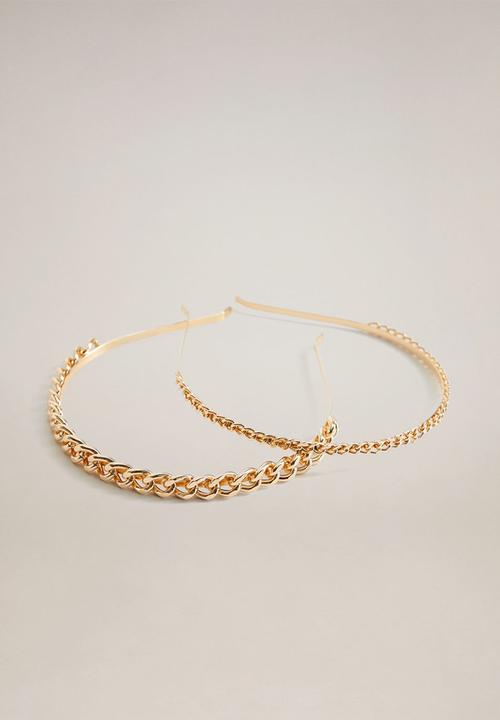 MANGO - Joep Alice bands - gold