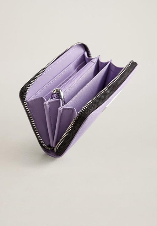 MANGO - Badu wallet - light pastel purple