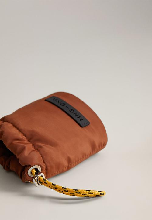 MANGO - Eli cosmetic bag - medium orange