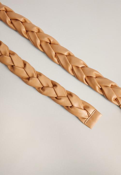 MANGO - Nona belt - light beige