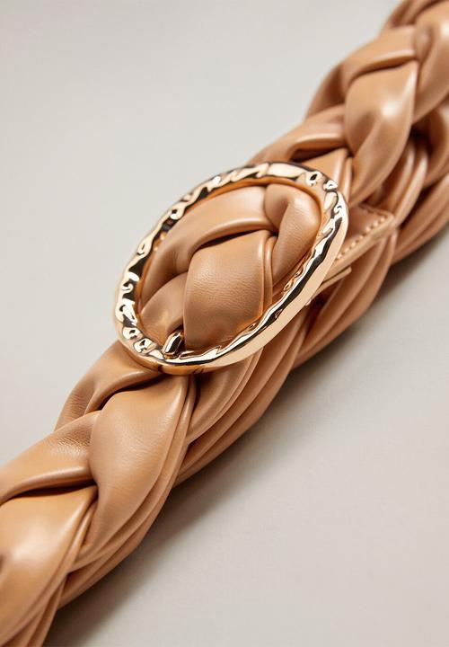 MANGO - Nona belt - light beige