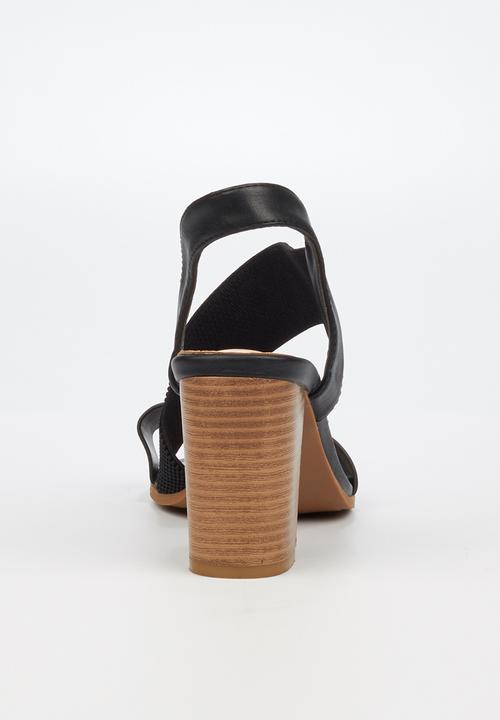 Butterfly Feet - Foxtrot heel - black