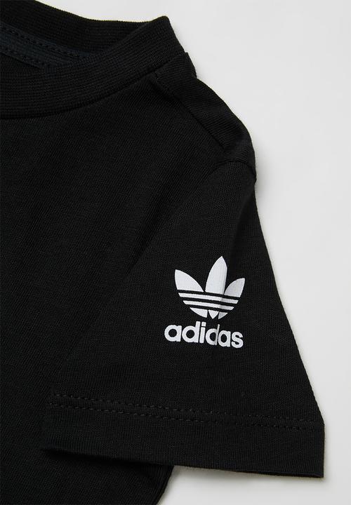 adidas Originals - 3d trefoil tee - black