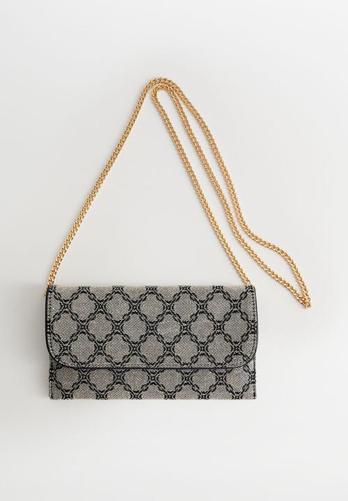 MANGO - Ride wallet - blue & grey 