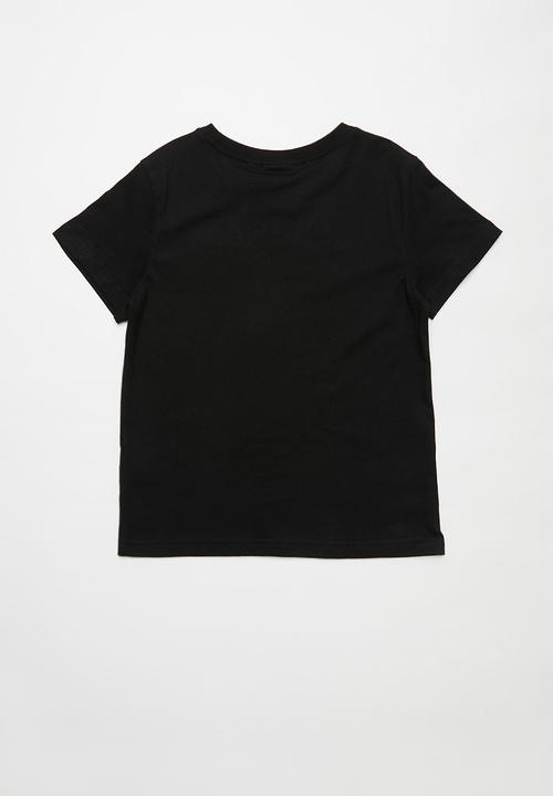 adidas Originals - Boys trefoil tee - black