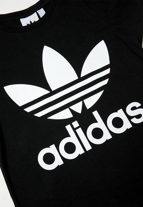 adidas Originals - Boys trefoil tee - black