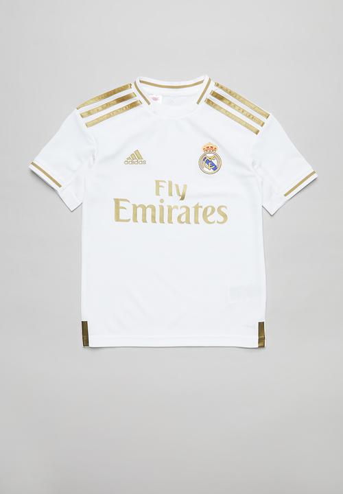 adidas Performance - Real short sleeve jersey top - white