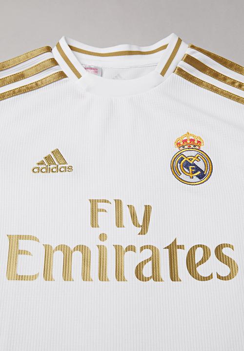 adidas Performance - Real short sleeve jersey top - white
