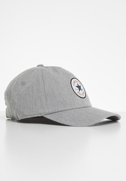 Converse - Tipoff chuck patch baseball hat - grey
