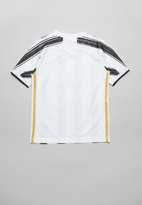 adidas Performance - Juventus short sleeve jersey top - white & black