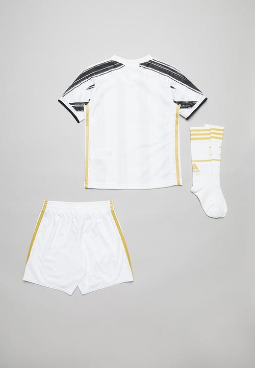 adidas Performance - Juventus home mini kit - white & black