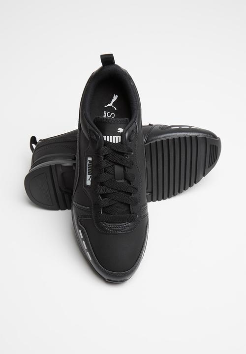 PUMA - Puma r78 sl jr - puma black-puma black - grey violet