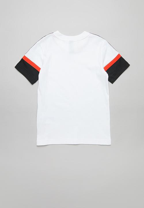 adidas Originals - Boys bold tee - white & black