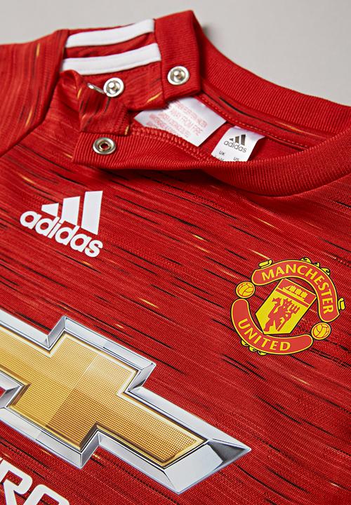 adidas Performance - Manchester United 20/21 home baby kit - red