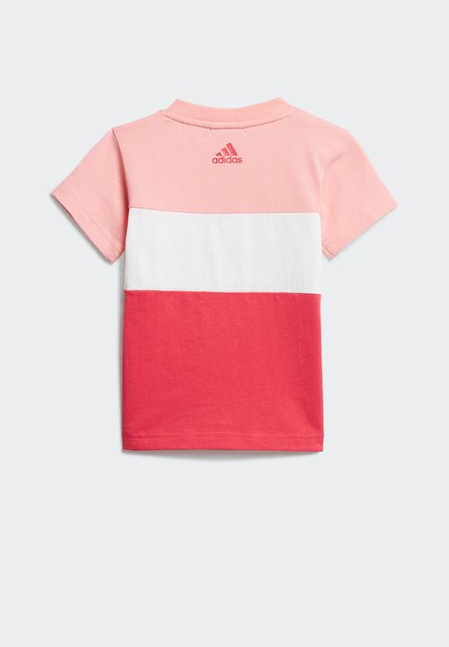 adidas Performance - Colourblock set - pink