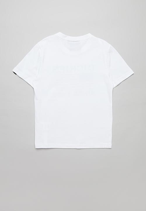 Dickies - USA flag tee - white