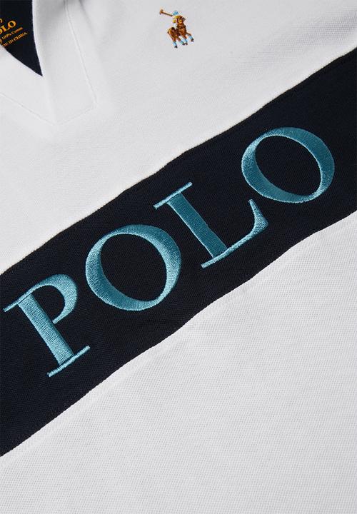 POLO - Boys Craig cut & sew Johnny collared golfer - blue