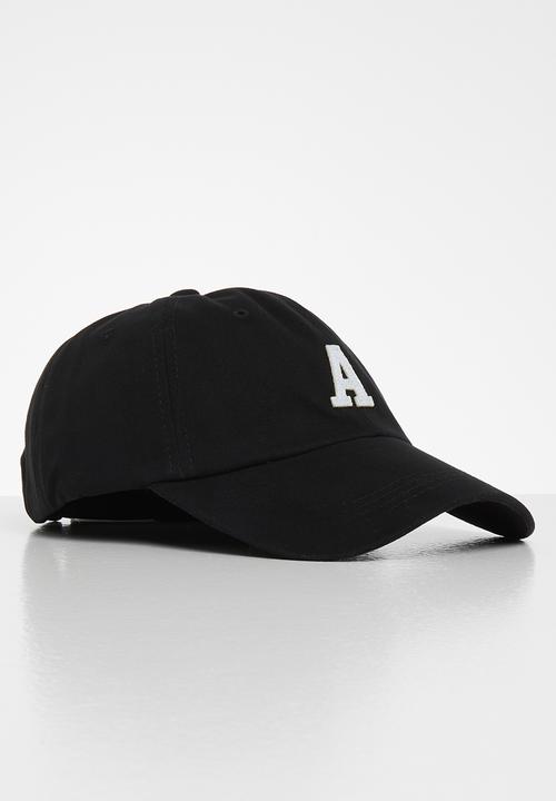 Superbalist - "A" Logo baseball cap - black