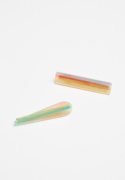 Superbalist - Barette hair slide set - multi