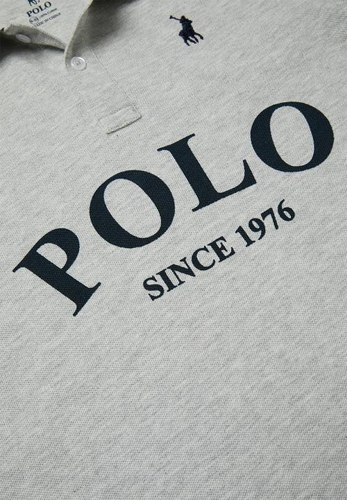 POLO - Boys Justin printed short sleeves golfer - grey
