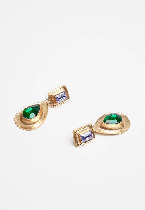 Superbalist - Trixie statement studs - multi