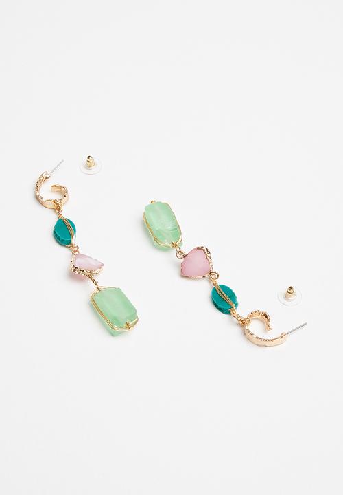 Superbalist - Jasmin tiered earrings - multi