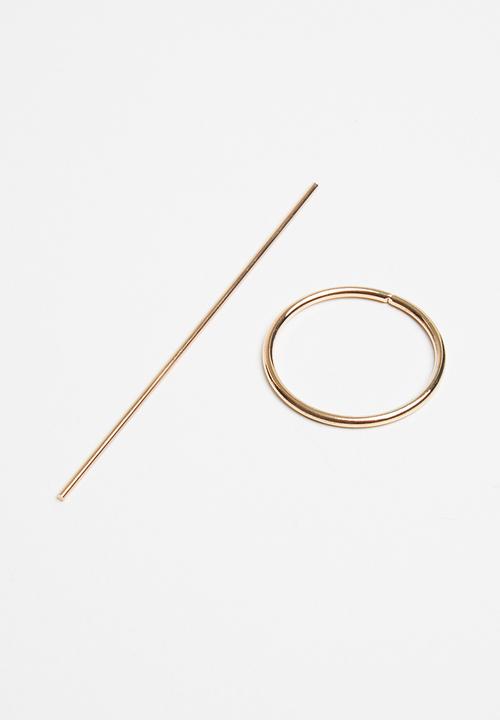 Superbalist - Open hair clip - gold